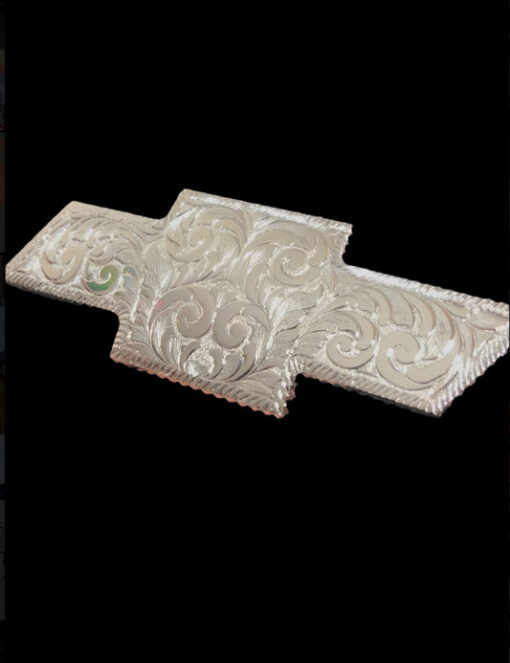 Chevy emblem fully engraved | HANDMADE ENGRAVINGS