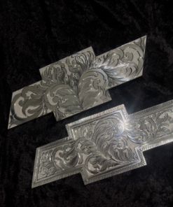 Set Front and Back Chevy fully engraved