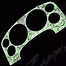 07-13 Silverado/Sierra Cluster Face Engraved ! Billet aluminum !/choose color!