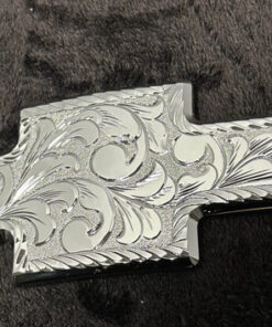 Hand Engraved Chrome Plated Front Chevy Bowtie (1988-1993)