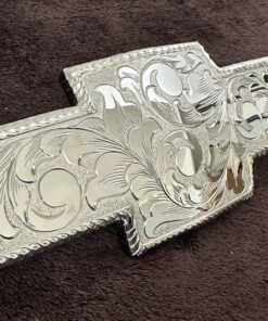 Hand Engraved Chrome Plated Front Chevy Bowtie (2007-2014) TAHOE SUBURBAN AVALANCHE